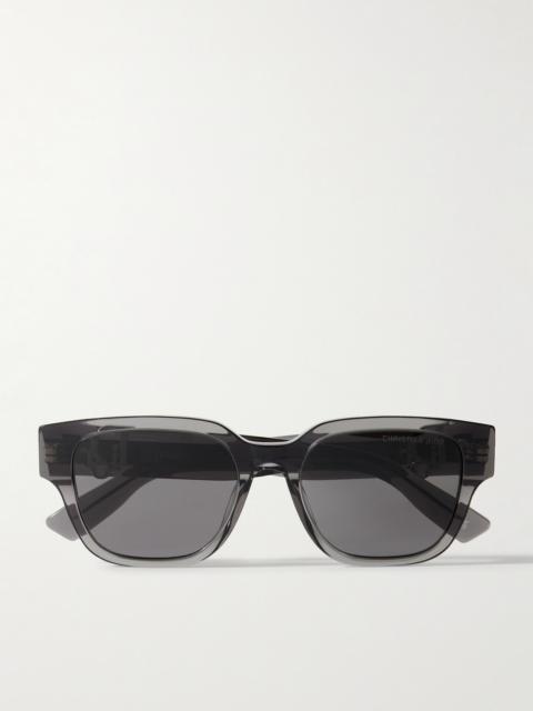 Dior Dior Oblique S1I Square-Frame Acetate Sunglasses