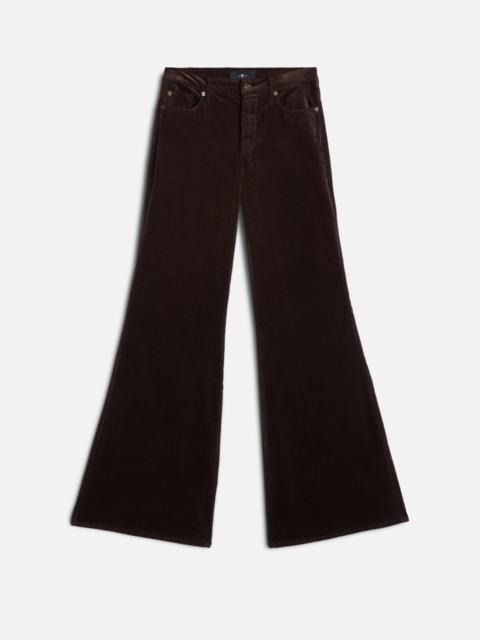 7 For All Mankind RETRO FLARE in Velvet