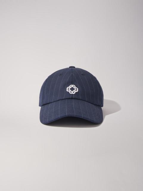 maje Striped cotton cap