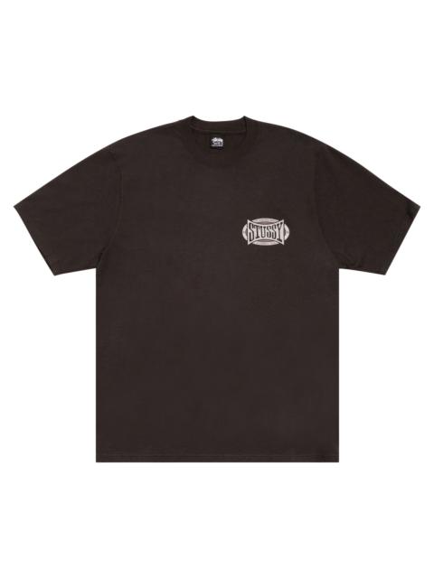 Stüssy Stussy Champion Oval Tee Pigment Dyed 'Faded Black'