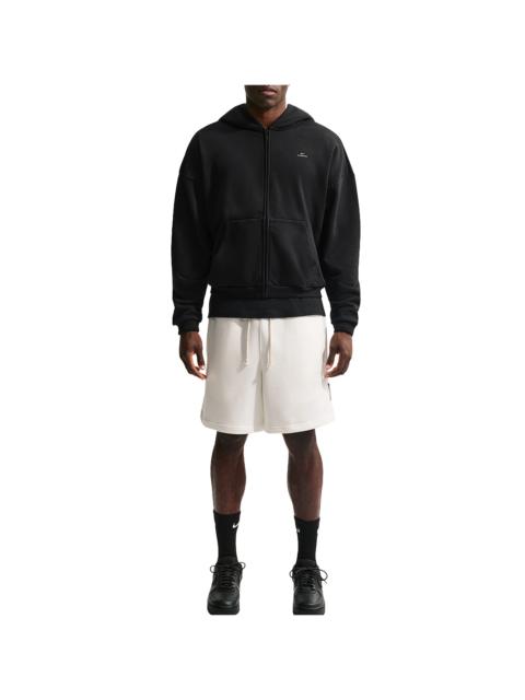 Nike Standard Issue Therma-FIT Full-Zip Basketball Hoodie "Black Pale Ivory" IO3689 010