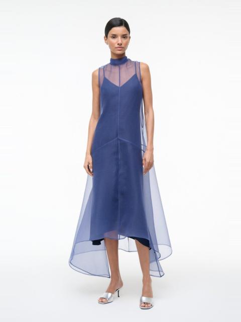 STAUD STAUD AUDEN DRESS NAVY