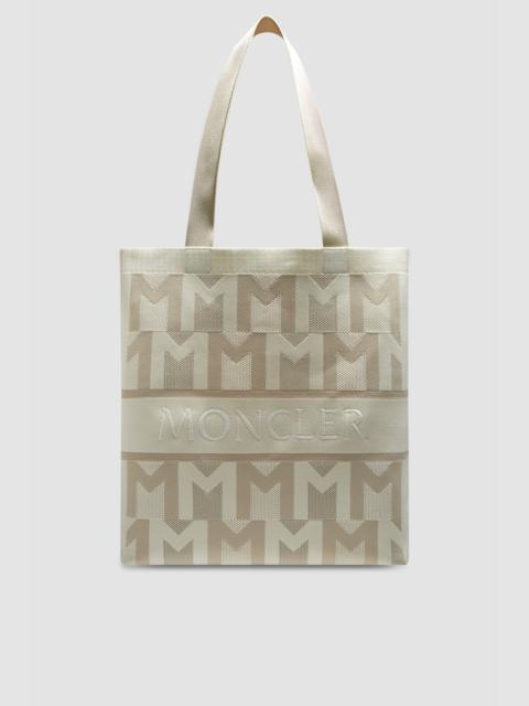 Moncler Monogram Knit Tote Bag