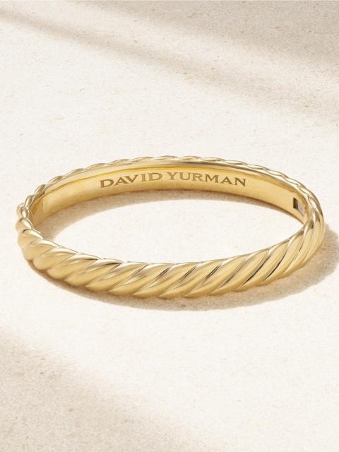 DAVID YURMAN Sculpted Cable 18-karat Gold Bracelet