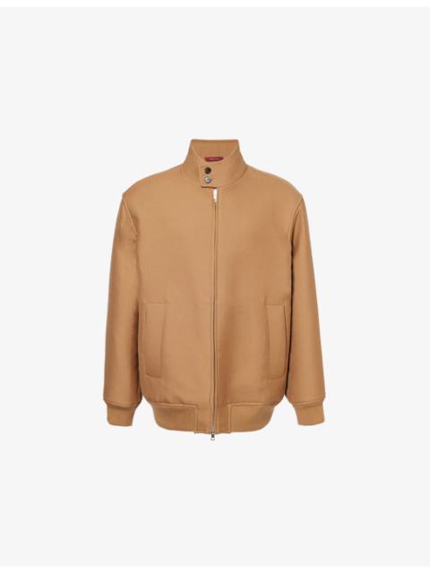 GUCCI Funnel-Neck Regular-Fit Wool Jacket