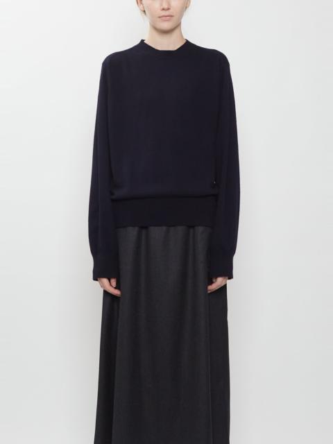 SOFIE D'HOORE Minos Cashmere Crewneck Sweater — Midnight