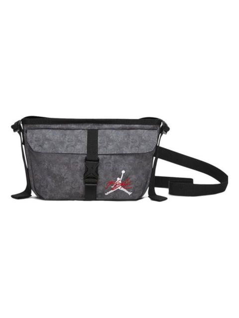 Jordan Men's Air Jordan Portable Large Capacity Messenger Bag Shoulder Bag Black DV5312-011