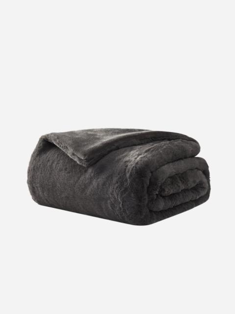 UGG ® Euphoria Throw 50" x 70" Polyester Blankets in Charcoal