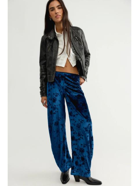FREE PEOPLE Radiance Velvet Pull-On Pants