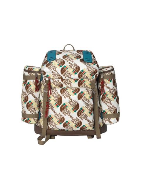 GUCCI Gucci x The North Face Large Backpack Brown/White