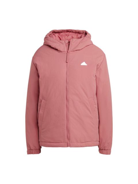 (WMNS) adidas BSC Sturdy Insulated Hooded Jacket 'Pink' HM2266