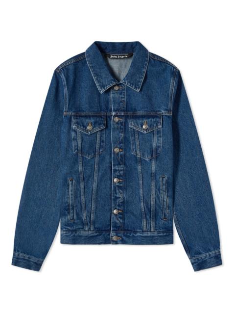 Palm Angels Palm Angels Stud Monogram Denim Jacket