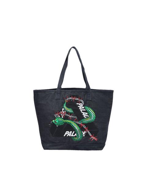 PALACE Palace Hesh Denim Tote Bag 'Rinse'