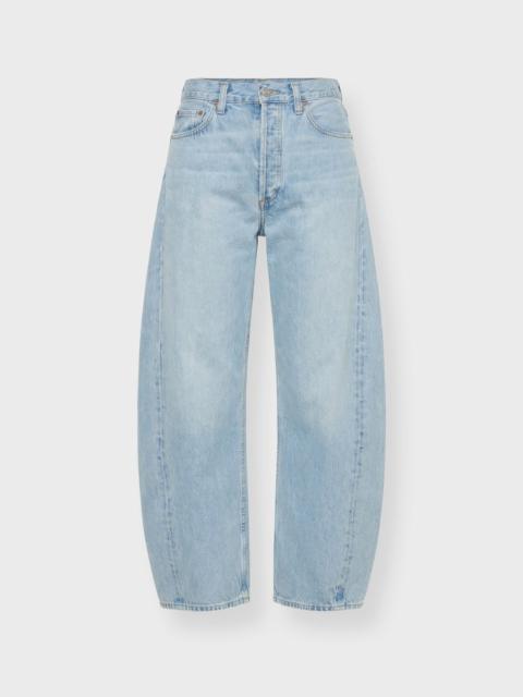 AGOLDE Jeans Luna Pierced Taper Light blue wash