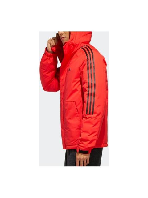 adidas Outdoor waterproof Sports Woven Stay Warm Down Jacket Red EH3996