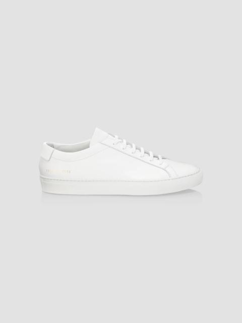 Common Projects Unisex Men's Original Achilles Leather Low-Top Sneakers - White