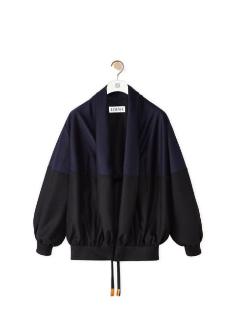 Loewe Oversize balloon jacket in wool