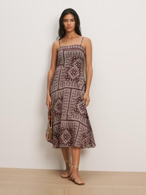 VERONICA BEARD KITT BANDANA MIDI DRESS