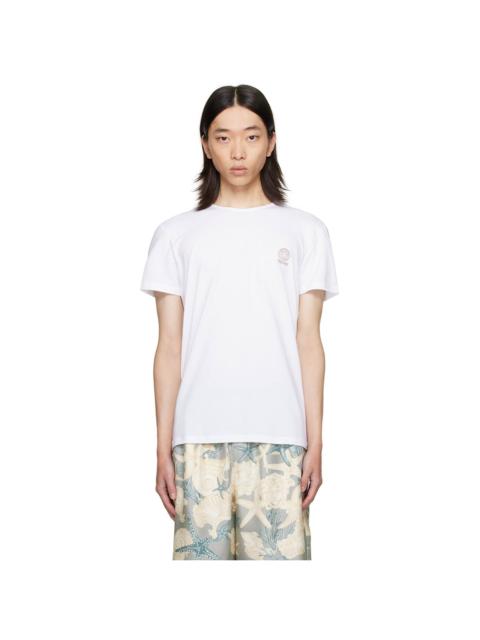 VERSACE Two-Pack White Medusa T-Shirt