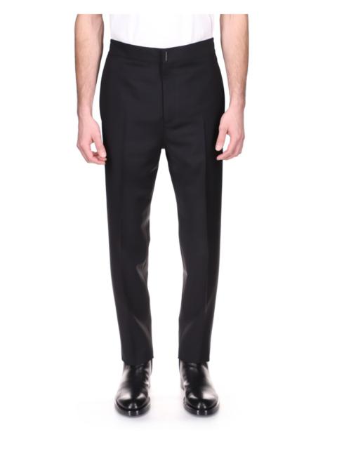 Givenchy Men's Solid Tapered Wool Trousers