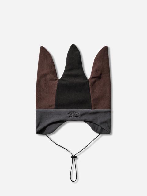 umbro Fleece Jester Hat Burgundy / Charcoal / Black