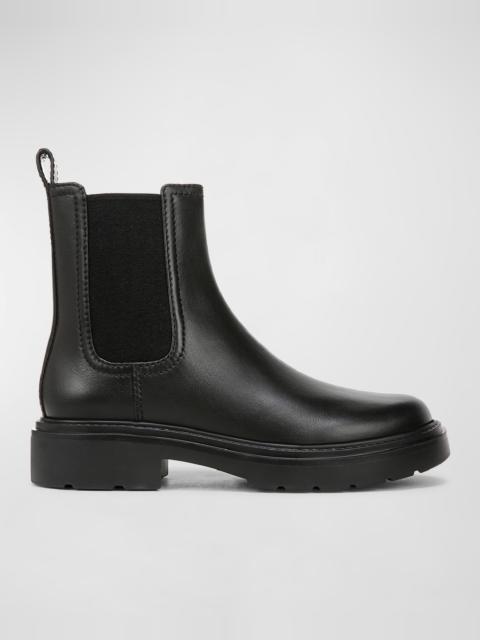Vince Calf Leather Chelsea Boots