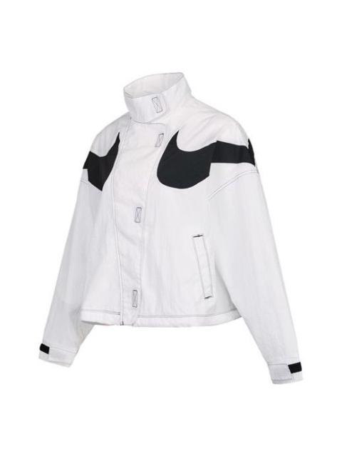 Nike (WMNS) Nike Rpl Swsh Wvn Gx JKT 재킷 받침 재킷 백색 DD5585-100