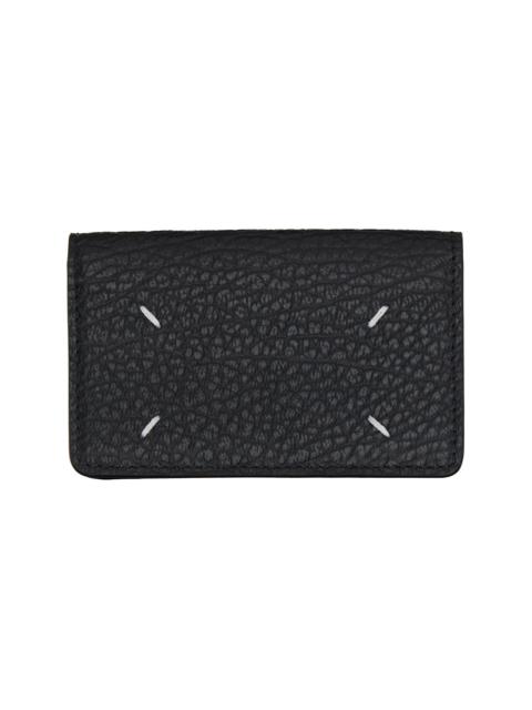 Maison Margiela Black Leather Card Holder