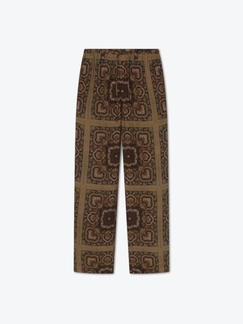 Nanushka DEMIS - Drawstring waist pants - Paisley print