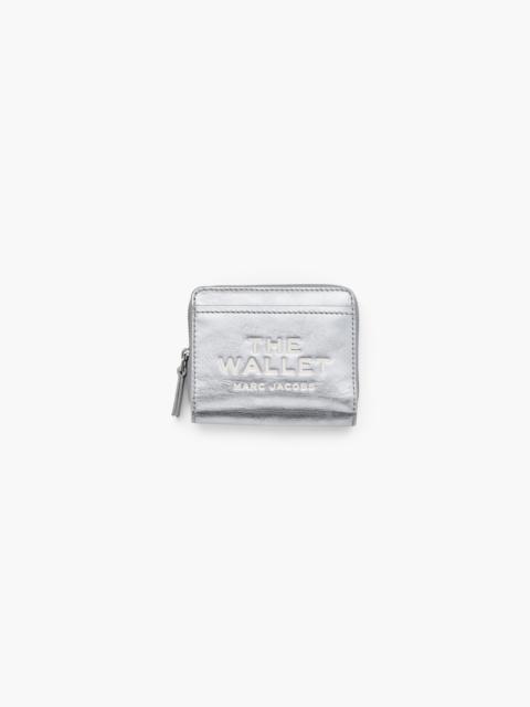 Marc Jacobs THE METALLIC LEATHER MINI COMPACT WALLET