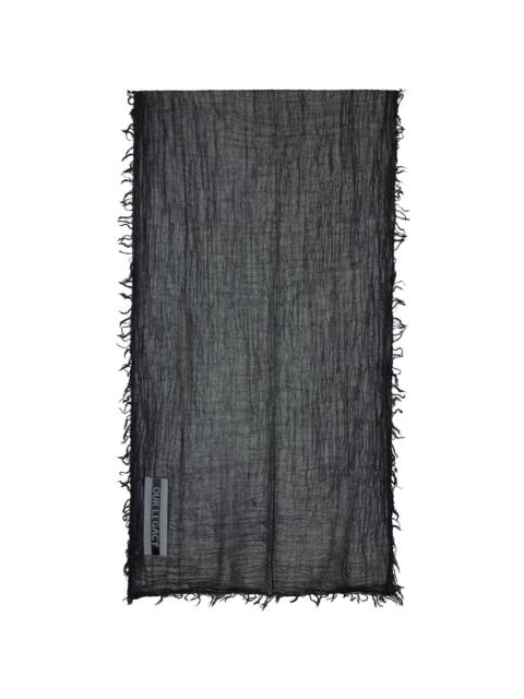 Our Legacy Black Cottage Scarf