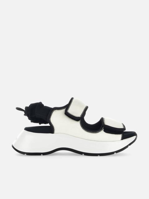 HOGAN Sandals Hogan H585 Black White