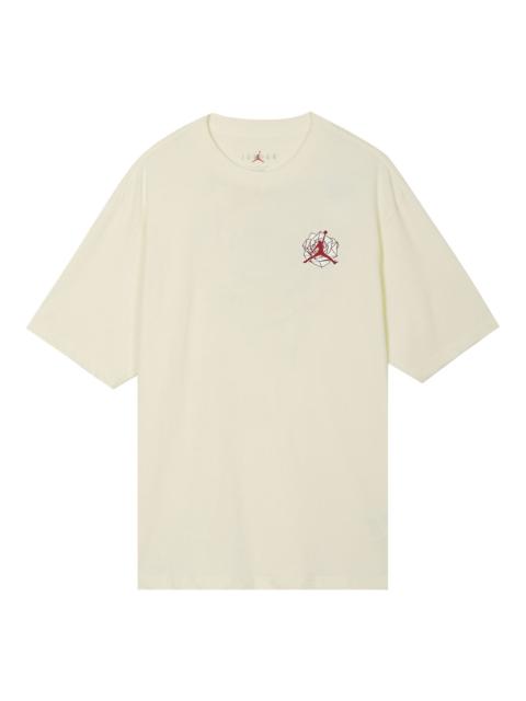 Jordan (WMNS) Air Jordan x Teyana Taylor Vintage T-shirt 'Coconut Milk' FB2641-113