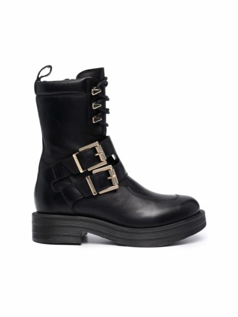 Moschino buckle-fastening boots