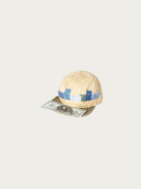 Kapital Chino BRIMFIELD Cap (BLUE BRICK) - Blue/Beige