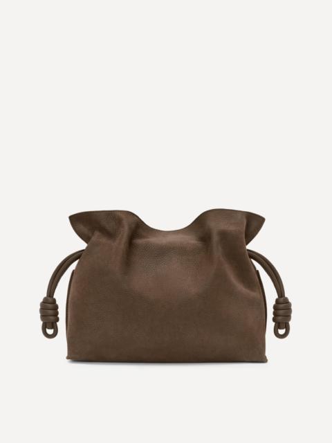 Loewe Medium Flamenco Grained Nubuck Clutch Bag