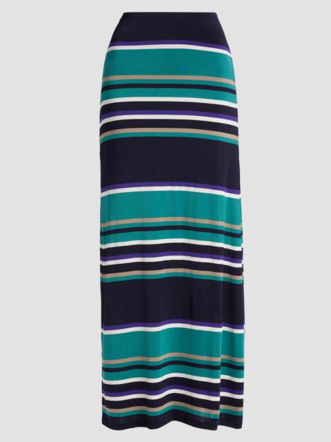 RAMY BROOK Women's Jayla Stripe Maxi Skirt - Jade Stripe Combo