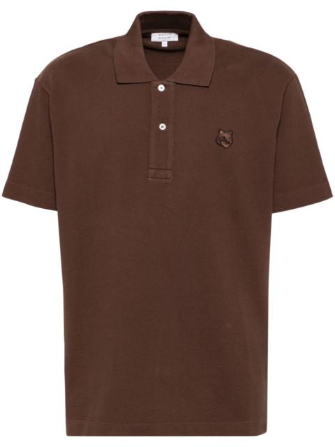 Maison Kitsuné Bold Fox head comfort polo shirt