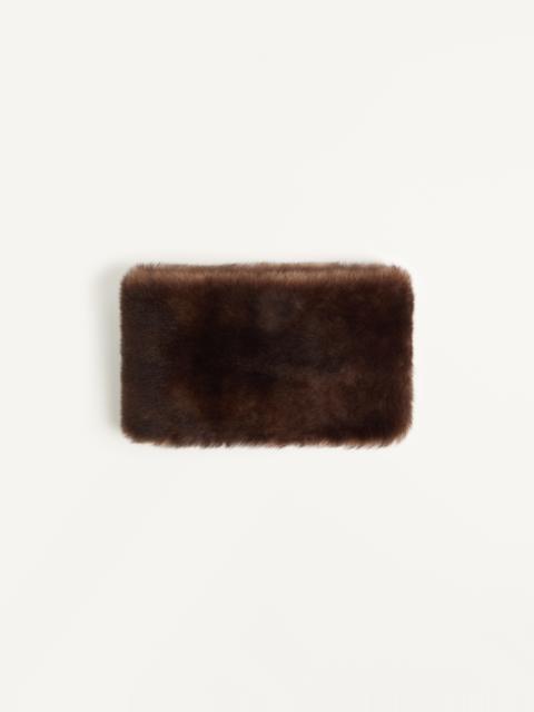 Valentino LAMB FUR COLLAR