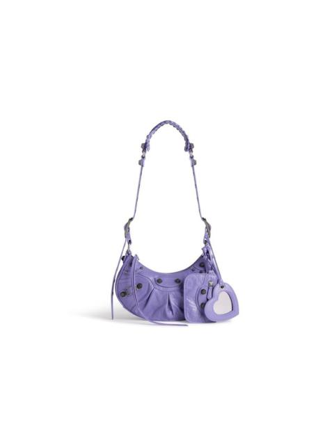 BALENCIAGA Women's Le Cagole Xs Shoulder Bag in Purple