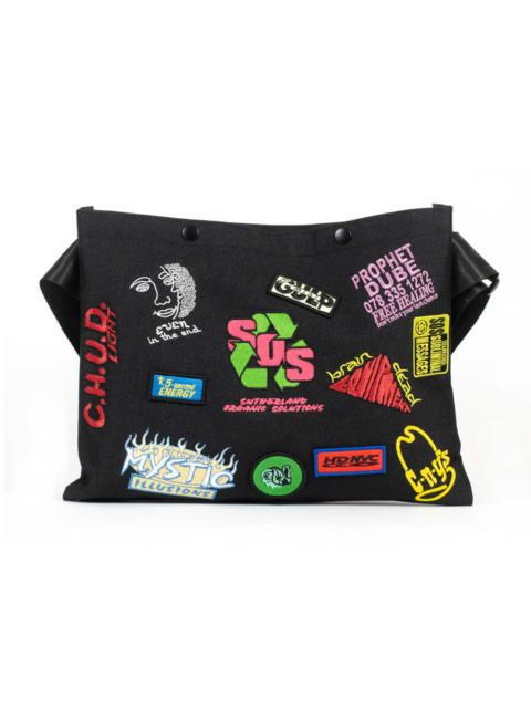 BRAIN DEAD Brain Dead x Peter Sutherland Musette Bag - Black
