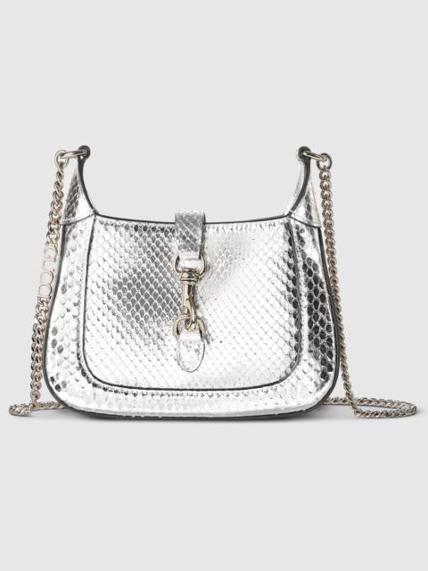 GUCCI Gucci Jackie Notte mini python bag