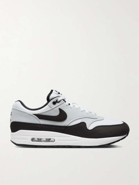 Nike Air Max 1 Suede, Mesh and Leather Sneakers
