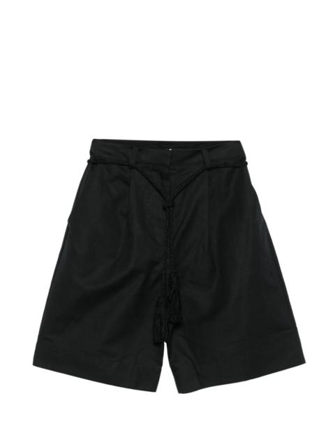 POSSE Yvette high-waisted tailored short