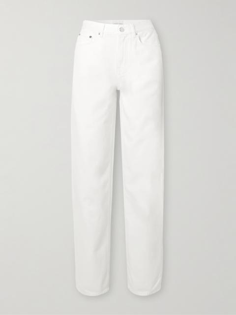Loulou de Saison Samur High-rise Straight-leg Organic Jeans