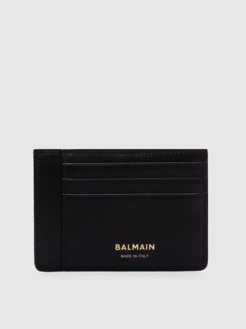 Balmain Anthem Card Holder Calfskin