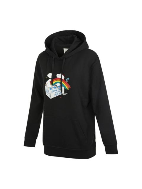Vans (WMNS) Vans AP Mellifluus Po Hoodie 'Black White' VN0A5F69BLK