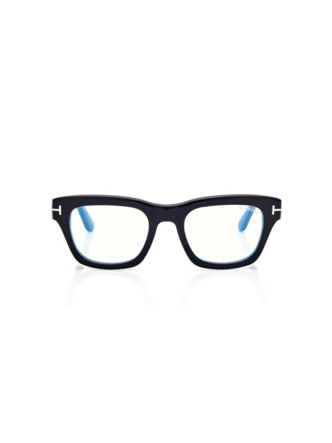 TOM FORD BLUE BLOCK RECTANGULAR OPTICALS