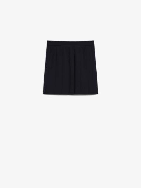 Max Mara ANGEL Pleated gabardine skirt