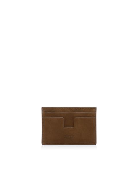 TOM FORD NUBUCK T LINE CLASSIC CARD HOLDER